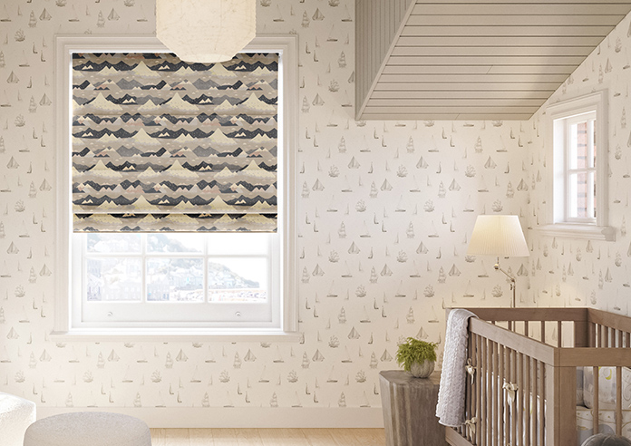 Serene Summit, Breeze - Roman Blind - Image 3